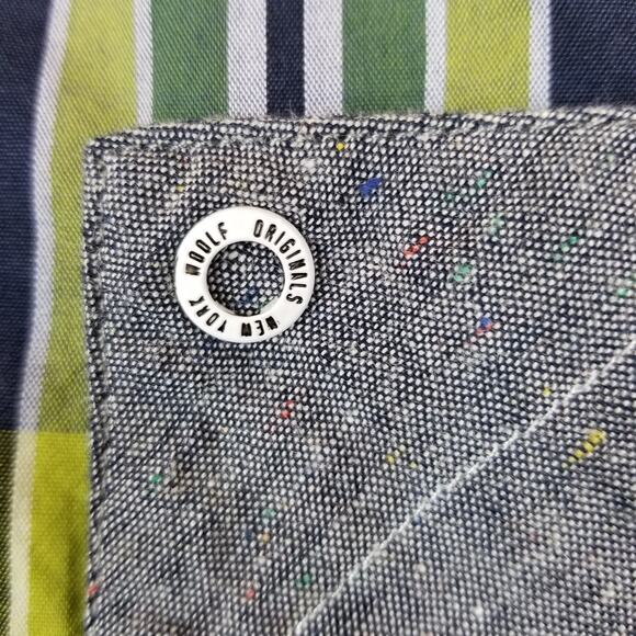 Woolf Originals New York WON Men's Plaid Button Up Shirt Size M Medium - Picture 5 of 10